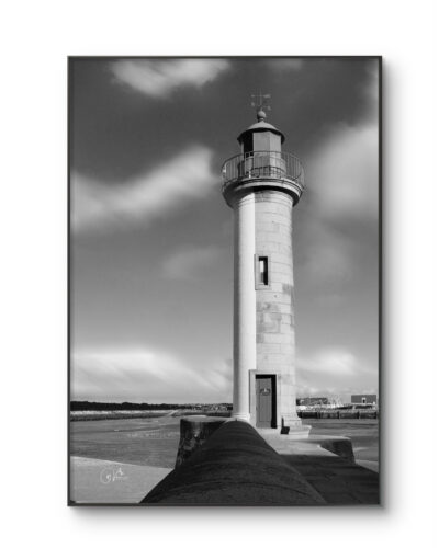 Phare de la pointe à l'aigle BW - Frédéric VERRIER plexi 11