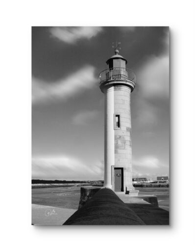 Phare de la pointe à l'aigle BW - Frédéric VERRIER plexi cadre 11